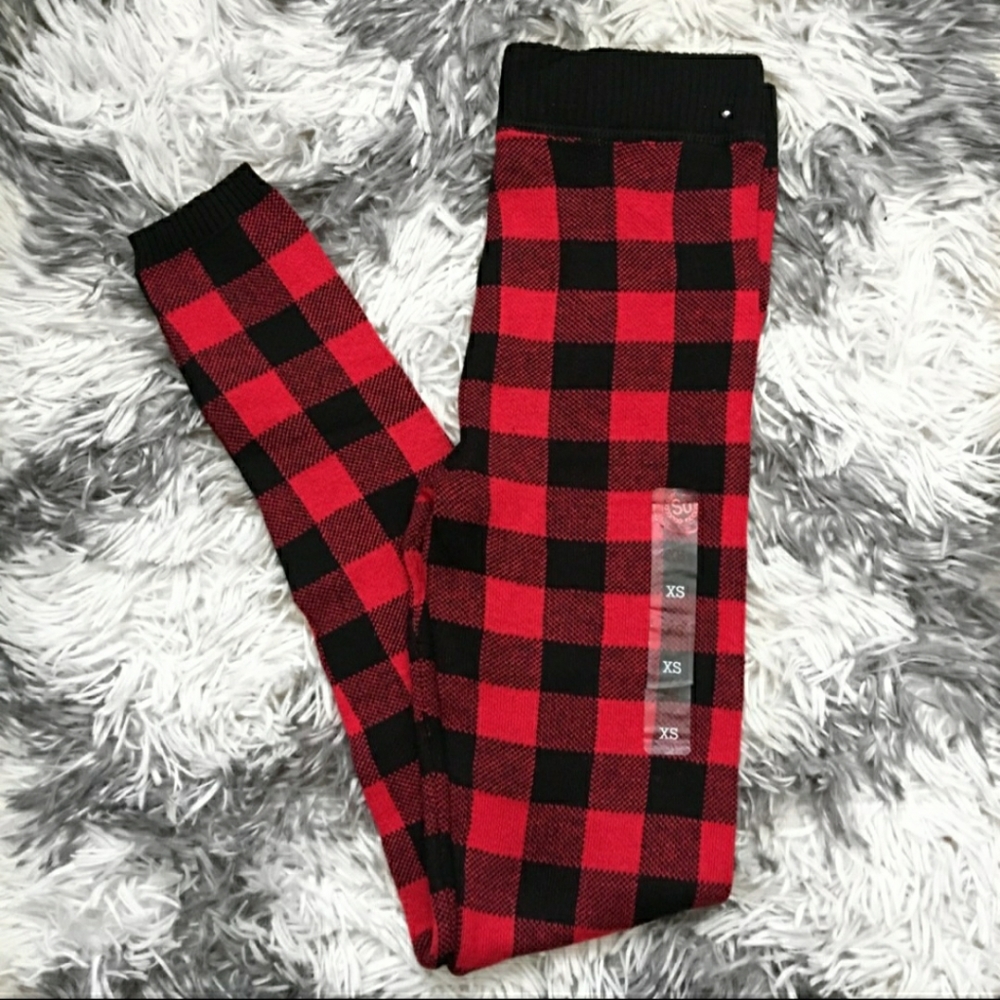 Checked Legging